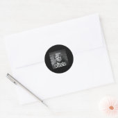 President Trump Mok Ronde Sticker (Envelop)