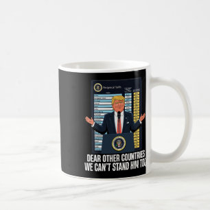 President Trump Nieuwe Tarief Grappige Quote We Ku Koffiemok