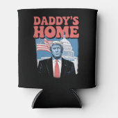 President Trump Papa Komt naar Huis Amerika Terug Blikjeskoeler (Voorkant)