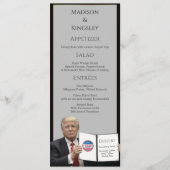 President Trump 📜 Patriottische bruiloft Menu (Voorkant)