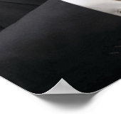 President Trump 📜 Patriottische huwelijkscadeau t Poster (Hoek)