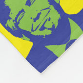 President Trump Pop Art Fleece Deken (Hoek)