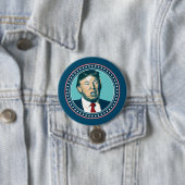 President Trump Ronde Button 7,6 Cm (In situ)