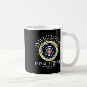 President Trump Seal Inauguratie 2025 47ste Washin Koffiemok