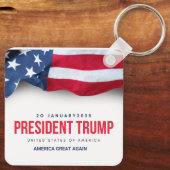 President Trump Sleutelhanger (Achterkant)