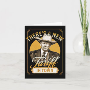 President Trump Tariff Satire Sheriff Humor Kaart