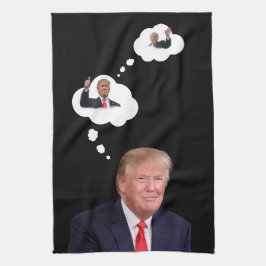 President Trump Thinking in Cloud fUNNY  Theedoek