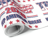 President Trump - Trump 2020 Cadeaupapier (Rol Hoek)