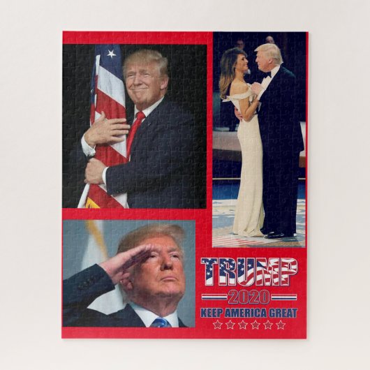 President Trump - Trump 2020 Legpuzzel (Verticaal)