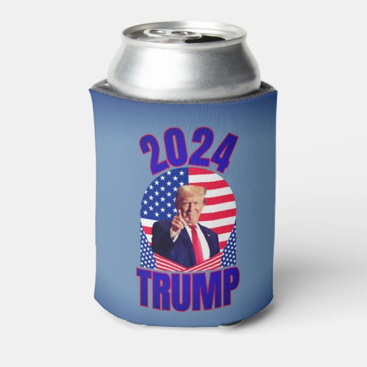 President Trump U.S.A Blikjeskoeler (Blikje Achterkant)