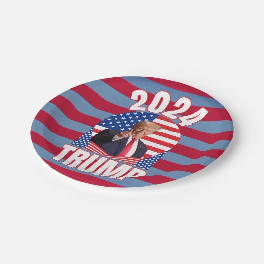 President Trump U.S.A Papieren Bordje (Gekanteld)