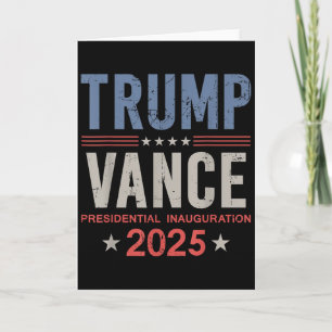 President Trump Vance Inauguratie Dag 2025 VS Kaart