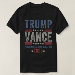 President Trump Vance Inauguratie Dag 2025 VS T-shirt