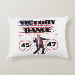 President Trump Victory Dance Accent Pillow Accent Kussen