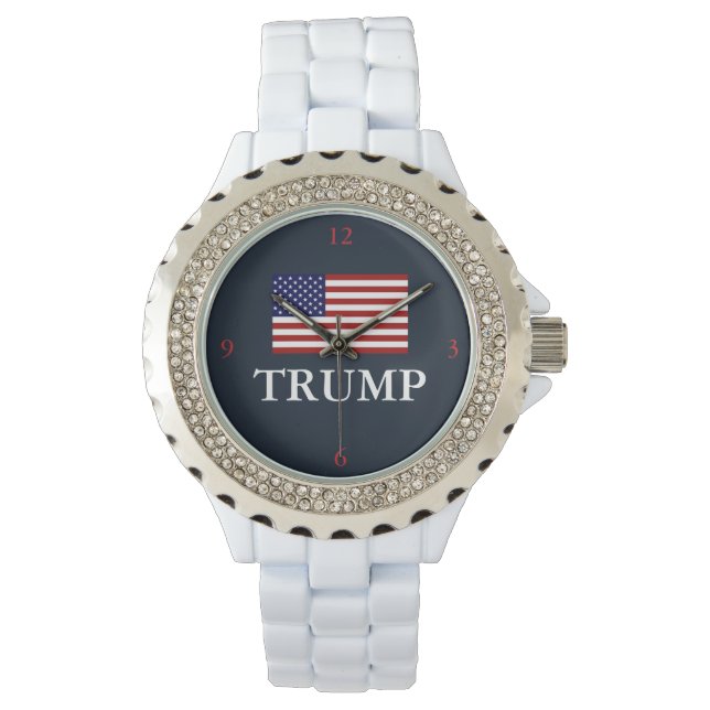 PRESIDENT TRUMP WATCH HORLOGE (Voorkant)