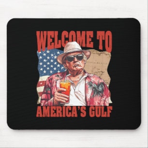 President Trump welkom in de Golf van Mexico Muismat