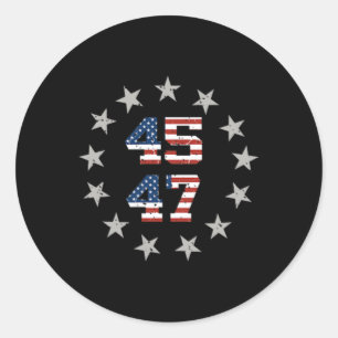 President Trump Welkom in de Golf van Mexico Ronde Sticker