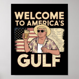 President Trump welkom Poster