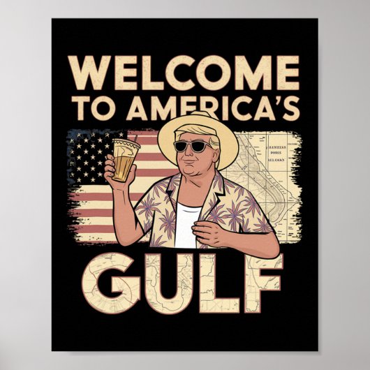 President Trump welkom Poster (Voorkant)