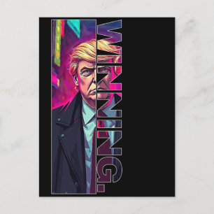 President Trump - WINNEN Briefkaart