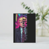 President Trump - WINNEN Briefkaart (Staand voorkant)