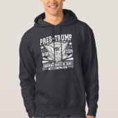 President Trump wint 2024 Hoodie (Voorkant)