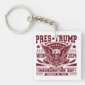 President Trump wint 2024 Sleutelhanger (Voorkant)
