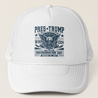 President Trump Wint 2024 Trucker Pet