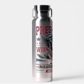 President Trump wint 2024 Waterfles (Voorkant)