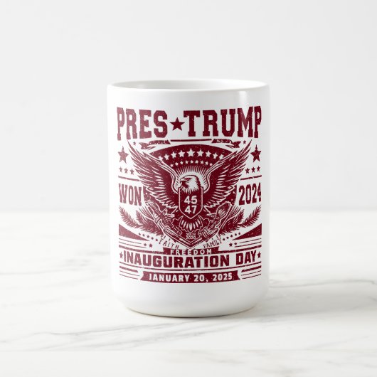 President Trump Won 2024 Koffiemok (Center)