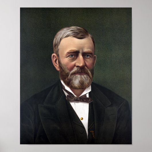 President Ulysses S. Grant — Amerikaanse geschiede Poster (Voorkant)