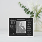 President Ulysses S Grant Briefkaart (Staand voorkant)
