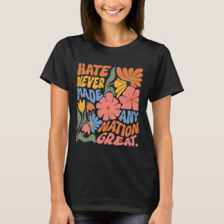 President van de Bloemendemocraten tegen Trump Lib T-shirt