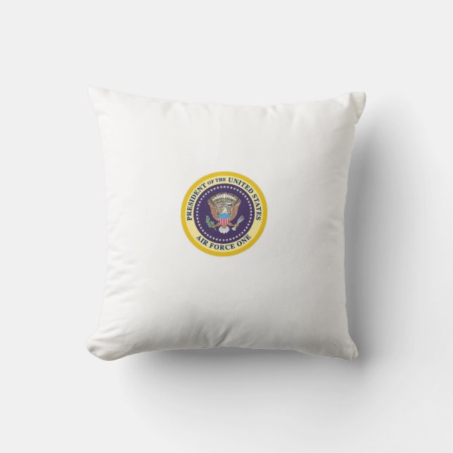 PRESIDENT VAN DE UNITED STATES AIR FORCE ONE KUSSEN (Voorkant)