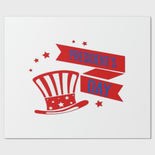 President van de Verenigde Staten Dag Classic Cadeaupapier