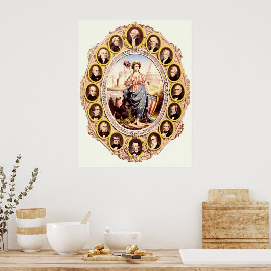 President van de Verenigde Staten Poster (Keuken)