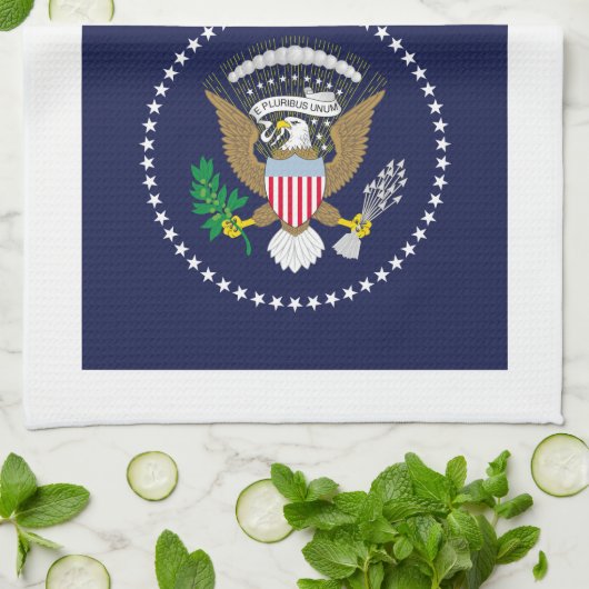 President van de Verenigde Staten Theedoek (Gevouwen)