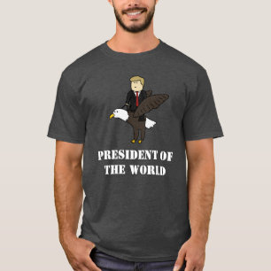 President van de wereld t-shirt