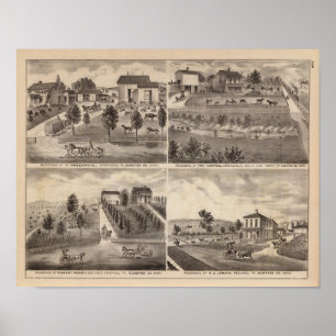 President van Greenwood, Carroll, Minnesota Poster