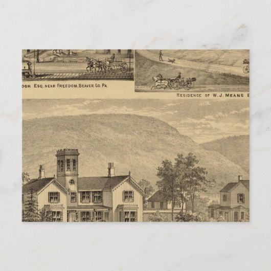 President van HJ Murdoch Briefkaart (Voorkant)