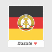 President van Oost-Duitsland (1953-1955) Sticker (Vel)