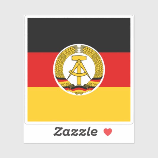 President van Oost-Duitsland (1953-1955) Sticker (Vel)