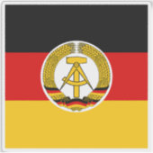 President van Oost-Duitsland (1953-1955) Sticker (Voorkant)