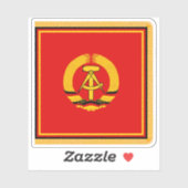 President van Oost-Duitsland (1955-1960) Sticker (Vel)