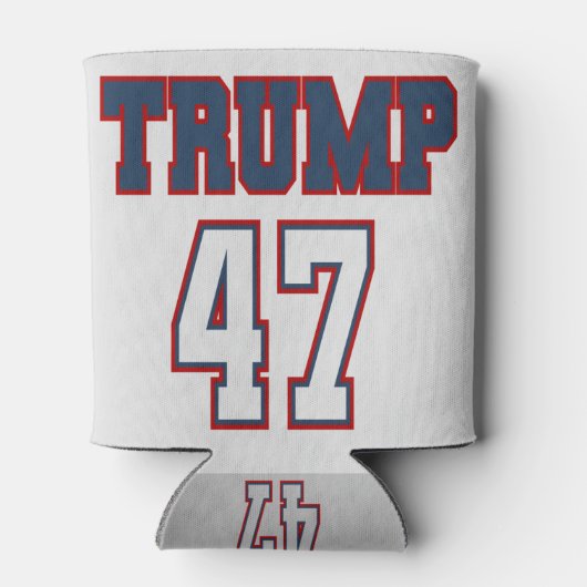 President van Trump 47 Blikjeskoeler (Achterkant)