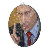 President Vladimir Poetin Bullseye Dartbord (Voorkant Rechts)