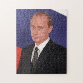 President Vladmir Poetin Portret Jigzaag Puzzle Legpuzzel