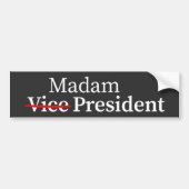 President voor President Harris 2024 Bumpersticker (Voorkant)