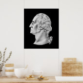 President Washington Bust Poster (Keuken)