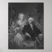 President Washington thuis Poster (Voorkant)